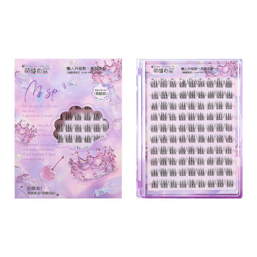 Wispy Pre-Glued Eyelash Clusters, 9-13mm 2