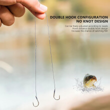 (5 packs [delivery 1 pack], Iceni No. 9) Knotless Fishing Hooks for Salt & Freshwater
