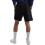 Hanes Men Jersey Pocket Short (XL) Black 1