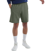 Hanes Men Jersey PocketShort (XL) CamoGreenHeather