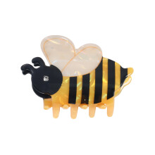 (small) Bee Hair Claw Clips - Strong Grip for Thick Hair