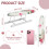 Foldable Tabletop Ironing Board for Home & Travel 11