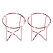 2X Makeup Puff Rack Schwammhalter Beauty Makeup Powder Puff Blender Lagerregal SchwammtrockenstäNder Halter