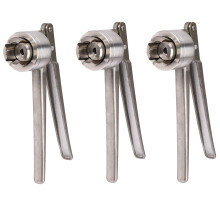 3X Manuelle Crimper Hand Versiegelungs Maschine für Edelstahl Zum Crimpen Von 20 mm Flip Off Kappen für Aluminium Kunststoff
