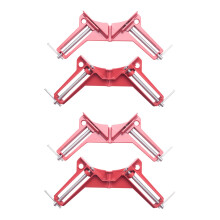 Corner Clamps 3Inch 4Pcs 90 Degree Right Angle Clamp Mitre Clamp for Wood Working Metal DIY Glass Picture Framing Jig