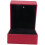 2X Rings Display Box Storage Soft Velvet Tray Case Holder Stand Display Storage Box LED Light  Box Red 3