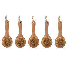 5X Long-Handled Bristle Detox Wooden Handle Body Brush Skin Brush