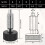 Handle Quick Release Pins Kit,with Knurled Handle Stainless Steel Lock M6 Quick Release Pins for Rolling Toolbox (2 Set) 6