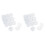 72 Pieces Rectangle Clear Plastic Containers Transparent Beads Storage Containers Jewelry Storage Box 1