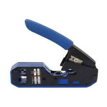 2X NarzęDzie RJ45 Zaciskarka Sieciowa Rj45 NarzęDzie do Zaciskania Szczypce do Zdejmowania Izolacji do ZłąCza Rj45 Cat6 Cat5E Cat5 Rj11 Rj12