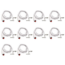 10X Nurse Call Cable 6.35mm  Nurse Call Device Emergency Call Cable with Push Button