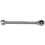 2X Steel Fixed  Ratcheting Ratchet Spanner Gear Wrench Open End & Ring Size, 7mm 2
