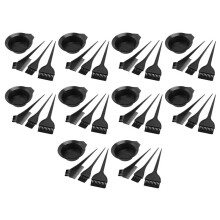 10 Satz Haarfarbe Farbstoff Schuessel Kamm Buersten Werkzeug Kit Set Toenung Faerbung