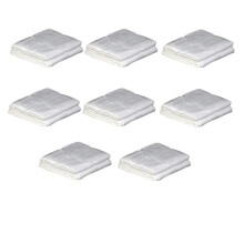 800Pcs PE Apron Disposable Long Barber Wai Cloth Perm Hair Salon Haircut Wai Hairdressing Cape Shawl 60X90Cm