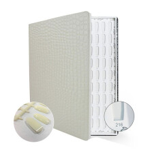 3X 216 Colors Nail Tips Display Book DIY Nail Art Showing Shelf Gel Color Card Chart Painting Display Board White