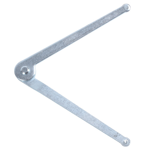 2Pcs 4.3mm Dia Pin Adjustable 11mm - 320mm Wrench Spanner for Angle Grinder 2