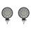 2X Luz de Trabalho LED para Carro Holofote LED Redondo de 3 Polegadas Luz Auxiliar de Modificação Offroad para Caminhão Trator ATV UTV 2