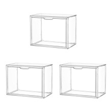 3X Organisateur de Rangement pour Sac à Main pour Placard, BoîTe de PréSentation en Acrylique Transparent pour Sac à Main, Organisateur de Sac