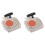 2X   Assy Pull Start Kit Compatível com  MS210 MS230 MS250 021 023 025 Substitui Peças de Motosserra 1
