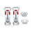 30 Pack Adjustable Toggle  Clamp 150Kg Holding Capacity, 4001 Heavy Duty Quick Release Pull  Toggle Clamp 2