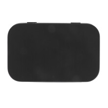 4X 95X60X21mm Black Tin Box Black Metal Box with Matte Candy Box Small Box