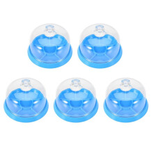 5X 6 Slots Watch Dust Sheet Cover with Tray Watch Movement Repair Tool Jewelry Tools Protector Watchmaker Repair Tool