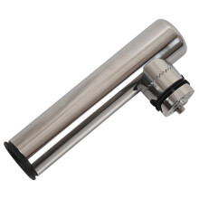 4Pcs Boat Stainless Steel Clamp Fishing Rod Holder Rails 7/8 Inch to 1 Inch Tube Stainless Steel Rod Frame 19mm-26mm