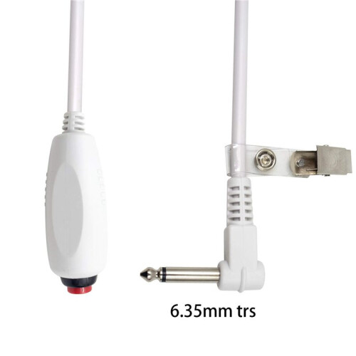 5X Nurse Call Cable 6.35mm  Nurse Call Device Emergency Call Cable with Push Button 1
