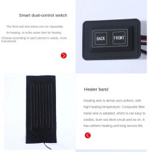 2X Cuscinetto Scalda-Vestiti USB con 3 Marce un Temperatura Regolabile Cuscinetto Scalda Lenzuola Riscaldante Elettrico per Gilet 9 nel 1