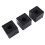30PZ Microfono MarkFlag Mic Station- Square Interview Box Stand Flags Shaped Holder Reporter Injection,Black 5
