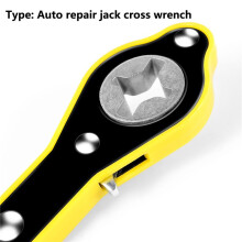 5X Clé à Cliquet de Pneu D'Automobile Clé de Retrait de Cric de Pneu Jack Clé à ÉConomie de Travail Jack Culbuteur
