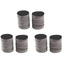 180Pcs Replacement Sandpaper Discs Pad (Regular Coarse 100 Grit) for Electric Foot File Callus Remover Pedicure Tool