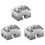 3X Ok Fixture Wedge M8 Expansion Machine Tabletop Adjustable Side Fixed Clamp Sculpture Carving Tool Model Figures 1