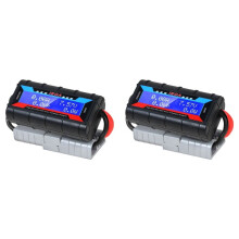 2X 150A LCD Digital Amp Watt Meter Effektanalysator Solar Caravan Meter för Anderson Plug Tool Biltillbehör