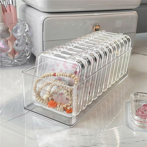 3 Set Large Capacity Acrylic Bracelet Organization Box Practical Bangle Jewelry Display Case Small 2