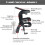 2X Sprays Can Extension Pole Adaptor Sprayer Extension Pole Adaptor Adjustable Angle Sprays Extender Bracket A 2