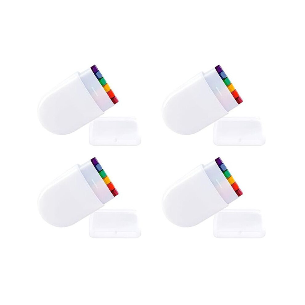 Istovo 4 Pcs Rainbow Face Body Paint-Gay Pride Day Flag Face Paint-Lgbt Rainbow Stripe Crayon For Gays Pride Day