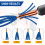 2X Universal Wire Twisting Tool Cable Stripper & Wire Twisting Tool for Stripping & Twisting Cables, Driven By Drill 3