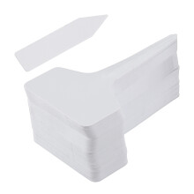 200 Pcs Reusable Garden Labels Gardening Plant Classification Sorting Sign Tag, 100 Pcs 10 X 6cm & 100 Pcs 5 X 1cm