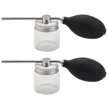 2X Atomizzatore per Spruzzatore di Fibre per Capelli Atomizzatore Antigelo per Spruzzatore per Strumenti per Parrucchieri per la Costruzione di