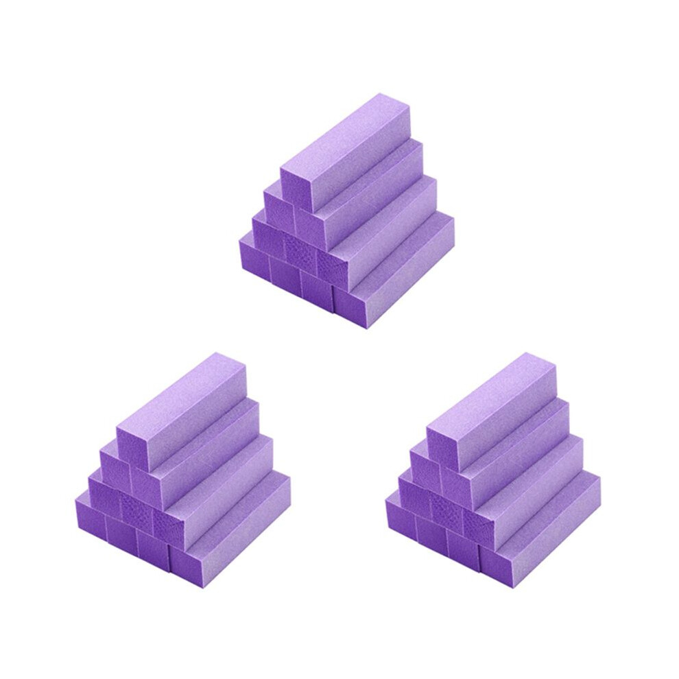 30X Buffing Sanding Buffer Block Files Acrylic Pedicure Manicure Nail Art Tips (Color: )