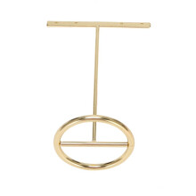 8X Earrings Display Stand Gold Earrings Display Rack T-Shape Earrings Showcase Golden Large
