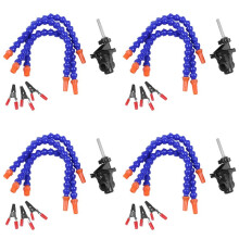 4X Bench Stazione di Saldatura Morsetto Morsa da Tavolo con 12Pc Flessibile Braccio Saldatore Saldatura Pcb Saldatura Strumento di Terza Mano di