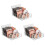 3X Makeup Organizer, Compact Makeup Palette Organize, 7 Sections Cosmetics Storage Box for Bathroom Countertops 1