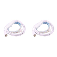 2X Saxophone USB Leak Detection Light LED Tester Lamp Woodwind Instrument Repair Tool Saxophone Flutes Parts