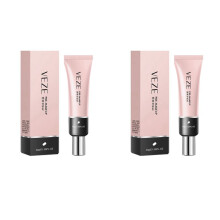 2X VEZE Foundation Breathable  Natural Cosmetic Concealer Pre-Makeup Primer Pore Eraser