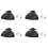 4X for  C4 Glove Box Lid Handle Spring Replacement Repair Kit X8R0074 1