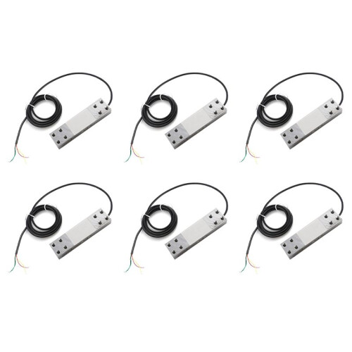 6X 200 Kg Electronic Scale Sensor Digital Load Cell Weight Sensor Platform Load Cell Durable Single Point  Sensor