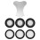 7Pcs Mist Maker Maintenance Kit, Ceramic Disk Ceramic Disk Key Replacement Parts Kits for Fog Machine 1