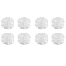 Lot de 32 Capuchons de Protection pour Pédale D'Effet de Guitare de Style Champignon Transparent pour Pédale D'Effet de Guitare
